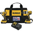 Max XR® Hammer Drill & Impact Driver Combo Kit, Lithium-Ion, 20 V