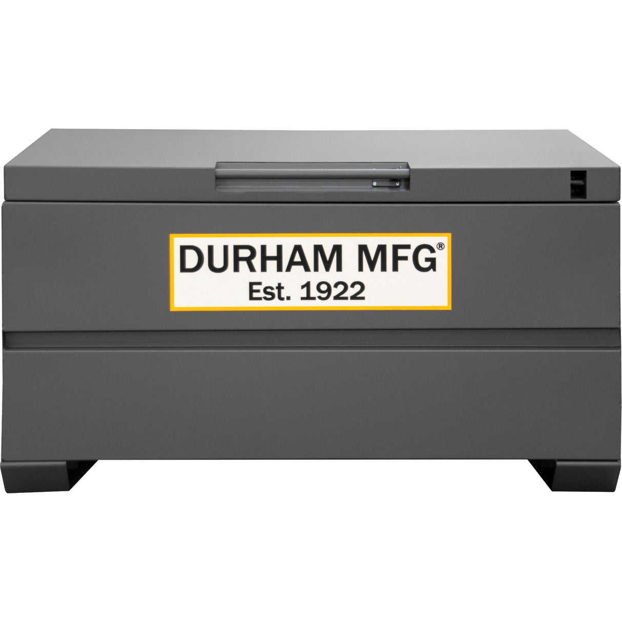 Jobsite Storage Box, 48" x 24" x 27-13/16", Steel, Grey