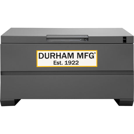 Jobsite Storage Box, 48" x 24" x 27-13/16", Steel, Grey