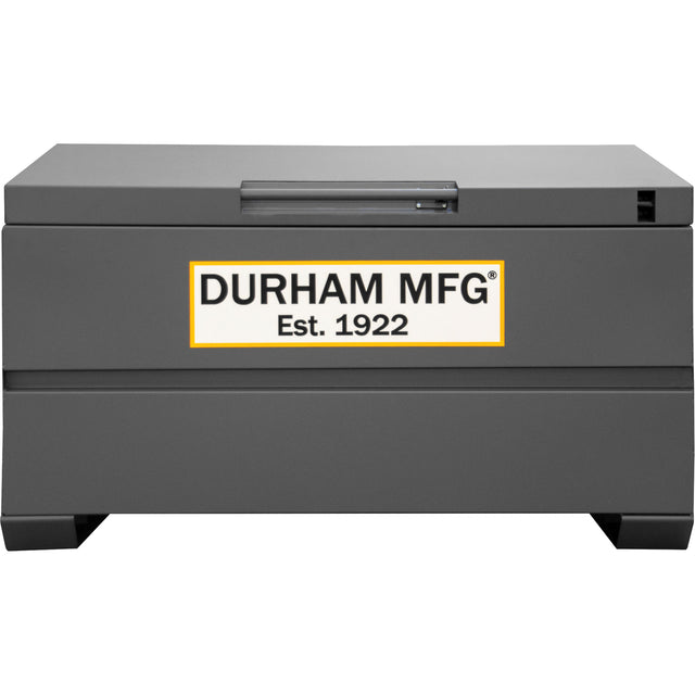 Jobsite Storage Box, 48" x 24" x 27-13/16", Steel, Grey