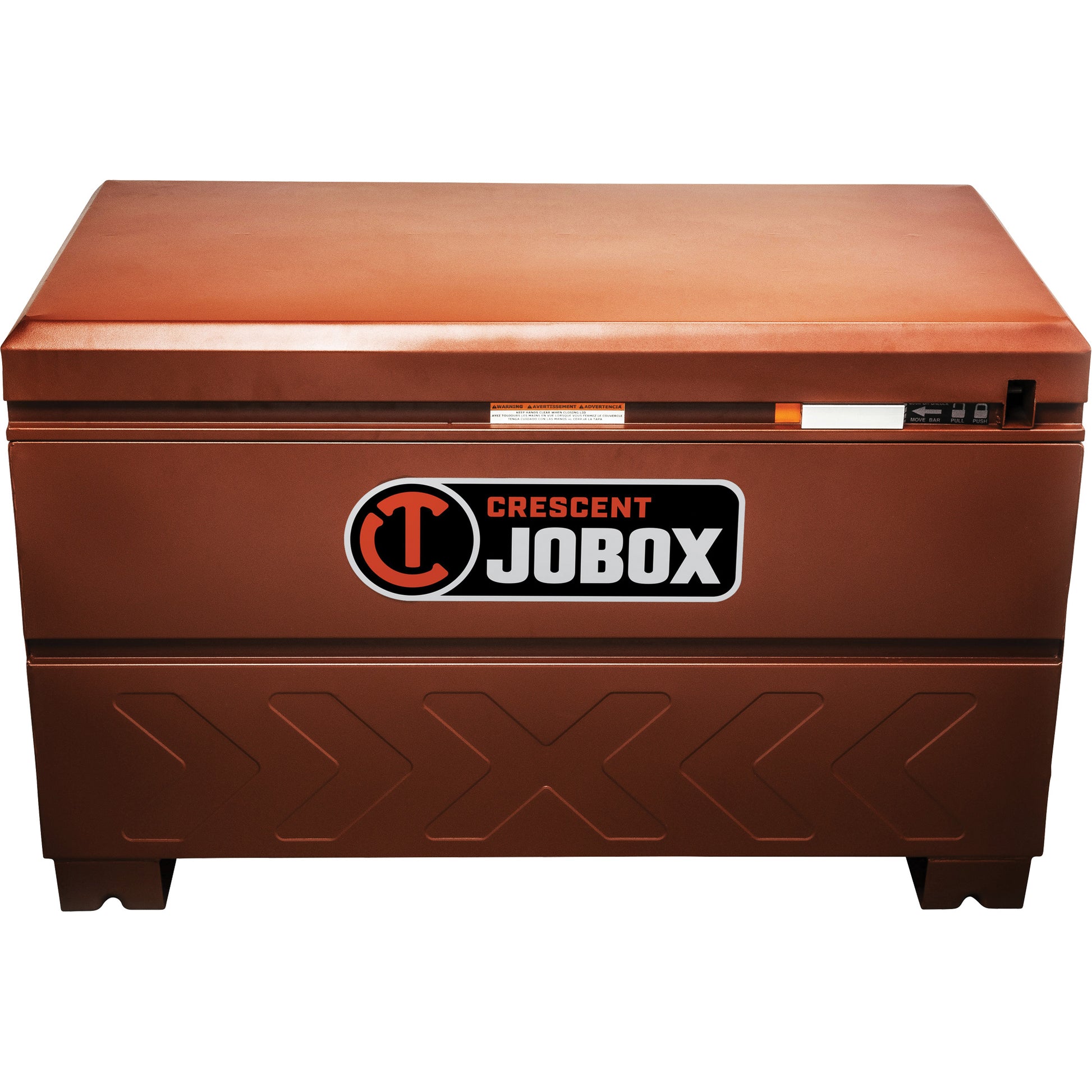 Site-Vault™ Chest, 72" x 24" x 30-3/4", Steel, Orange