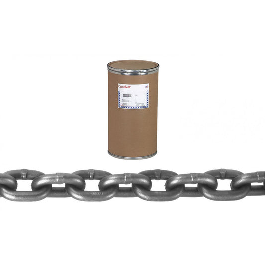 System 8 Cam-Alloy Chain, Alloy Steel, 1-1/4" x 60' (18.3 m) L, Grade 80, 72300 lbs. (36.15 tons) Load Capacity