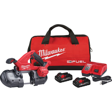 M18 Fuel™ Compact Band Saw Kit, 18 V, 3-1/4" Capacity
