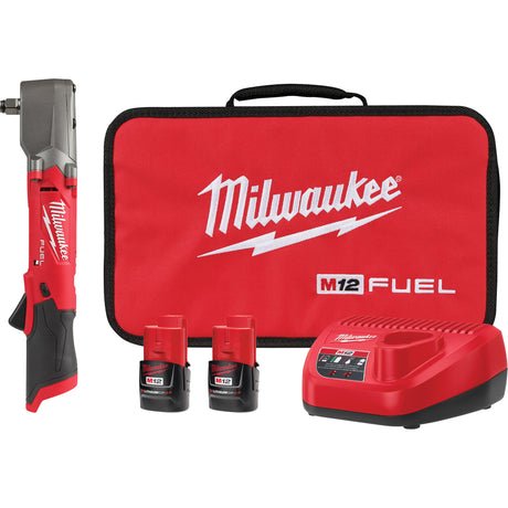 M12 Fuel™ Right Angle Impact Wrench with Pin Detent Kit, 12 V, 1/2" Socket