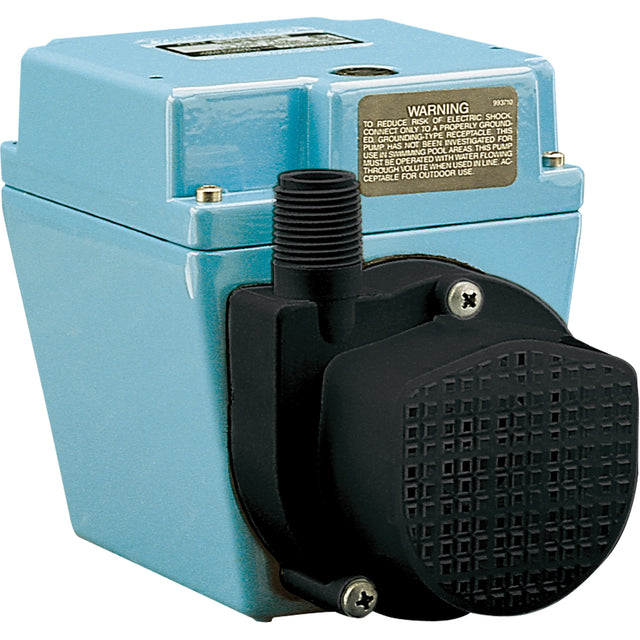 4E-34NR Series Submersible Pump, 1/12 HP, 810 GPH Flow Rate