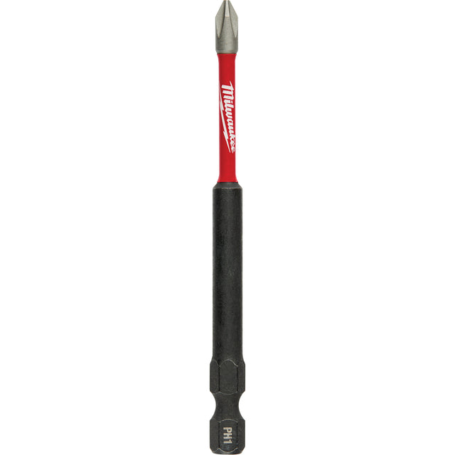Shockwave™ Impact-Duty™ Driver Bit, Phillips, #1 Tip, 1/4" Drive Size, 3-1/2" Length
