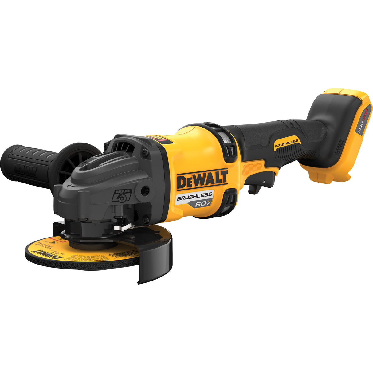 Flexvolt® Perform & Protect™ Max Brushless Cordless Grinder (Tool Only), 4-1/2" - 6" Wheel, 60 V