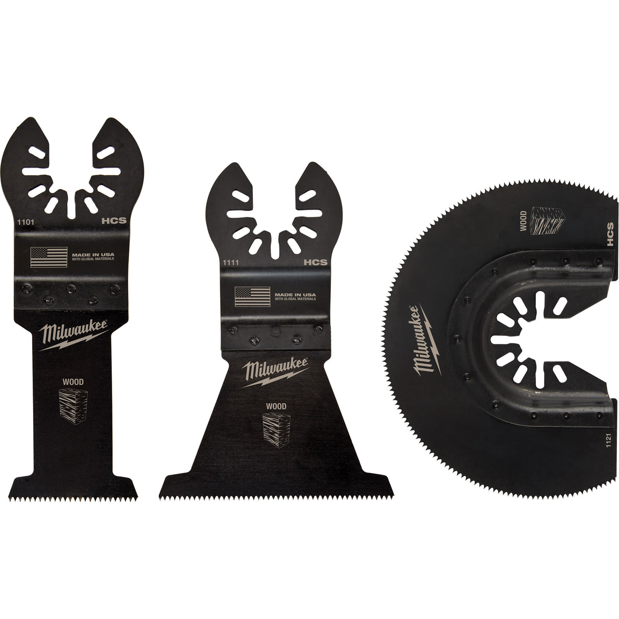 Open-Lok™ Wood Cutting Multi-Tool Blade Set