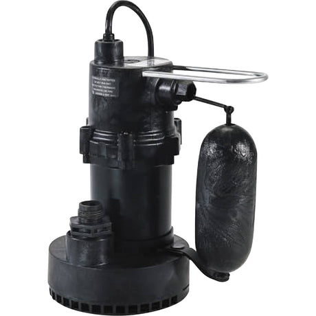 5.5 Series Sump Pump, 35 GPM, 115 V, 3.5 A, 1/4 HP