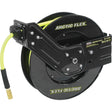 Retractable Hose Reel with Hybrid Polymer Hose, Air, 3/8" x 50', Single Hose, 300 psi