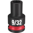 Shockwave™ Impact Duty™ Socket, Power, 9/32", 3/8" Drive, 6 Points
