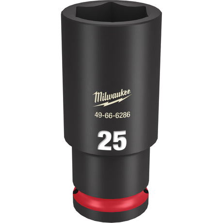 Shockwave™ Impact Duty™ Socket, Power, 25 mm, 1/2" Drive, 6 Points, Deep