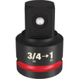 Shockwave™ Impact Duty™ Drive Adapter, Impact, 3/4" Drive, 1" Socket, 2.48" L