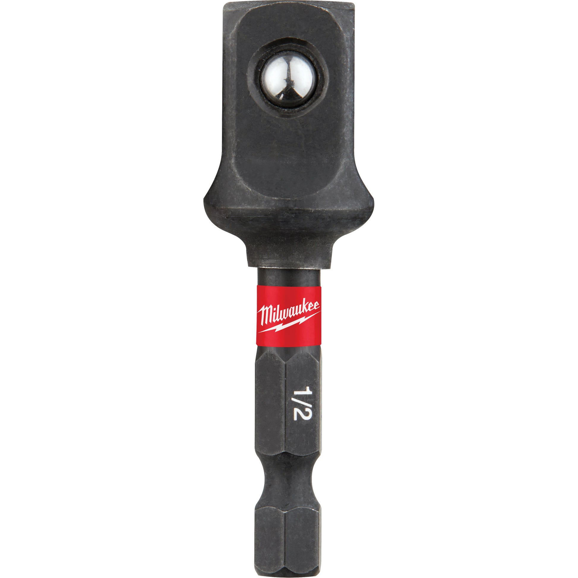 Shockwave™ Impact Socket Adapter, 1/4" Drive Size, 1/2" Male Size, Ball, 2" L