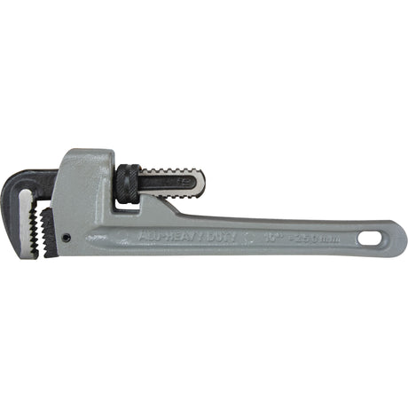 Pipe Wrench, 1-1/2" Jaw Capacity, 10" Long, Ergonomic Handle