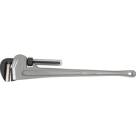 Pipe Wrench, 6" Jaw Capacity, 48" Long, Ergonomic Handle