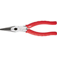 Comfort Grip Long Nose Pliers, 8" L