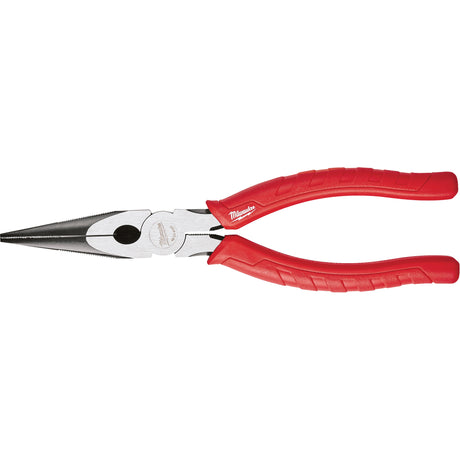 Comfort Grip Long Nose Pliers, 8" L