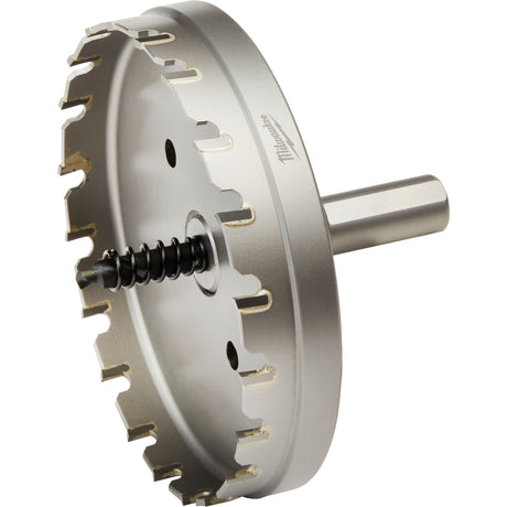 One-Piece Carbide Hole Cutters, 4", 3/16" Depth of Cut