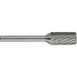 Drillco® Magnum Double Cut Solid Carbide Burr, SA-1, 1/4" Dia., 1/4" Shank, 5/8" Depth of Cut