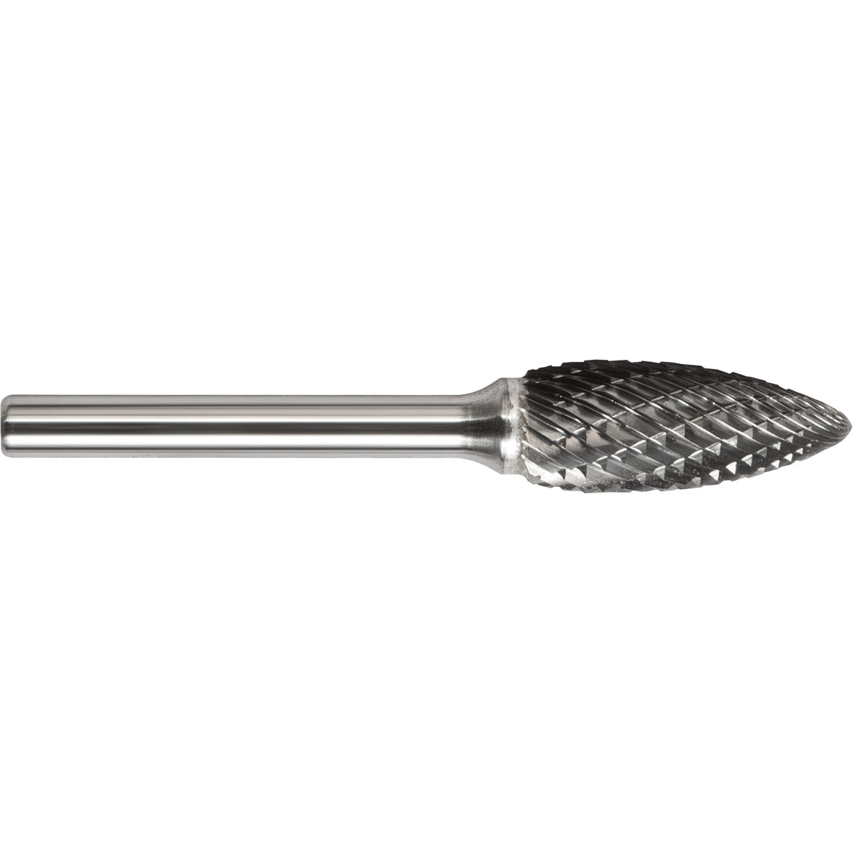 Drillco® Magnum Double Cut Solid Carbide Burr, SF-5, 1/2" Dia., 1" Depth of Cut