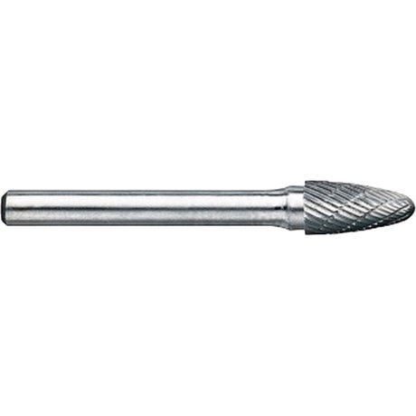 Drillco® Magnum Double Cut Solid Carbide Burr, SG-3, 3/8" Dia., 1/4" Shank, 3/4" Depth of Cut