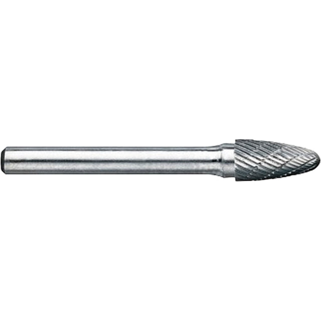 Drillco® Magnum Double Cut Solid Carbide Burr, SG-3, 3/8" Dia., 1/4" Shank, 3/4" Depth of Cut