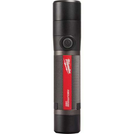 USB Compatible Compact Flashlight, LED, 800 Lumens, Rechargeable Batteries