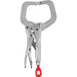 Torque Lock™ Locking C-Clamp with Regular Jaws, 6" (152 mm) Capacity