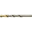 Drillco® TiN Tipped Jobber Drill Bit, High Speed Steel, #58, 1-5/8" L, 11/16" Flute, 135° Point Angle