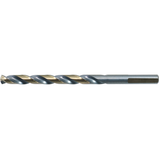 Drillco® 3-Flat Shank Jobber Drill Bit, High Speed Steel, 5/64", 2" L, 1" Flute, 140° Point Angle