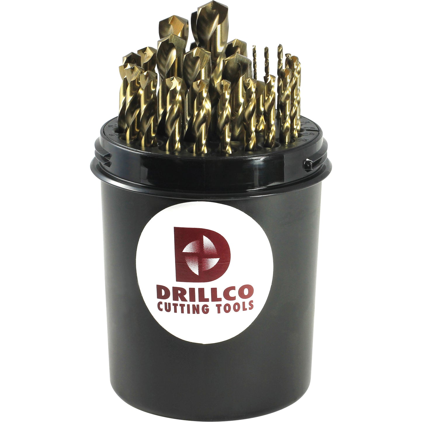 Drillco® Imperial Drill Pal Jobber Length Drill Bit Set, 29 Pieces, Cobalt