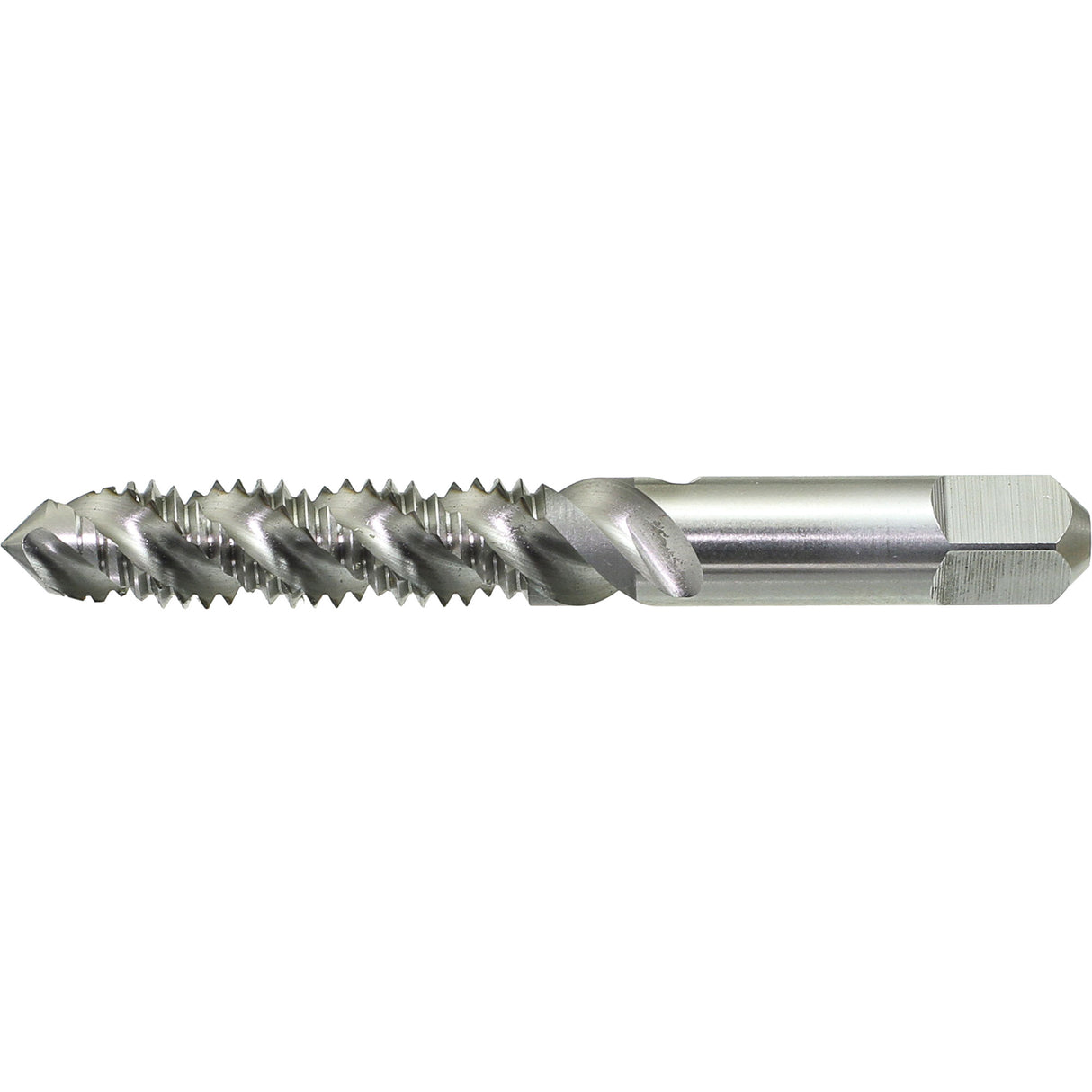 Drillco® Spiral Flute Hand Tap, High Speed Steel, 3/8"-16 Thread