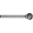 Drillco® Single Cut Ball Shaped Burr, SD-42L2