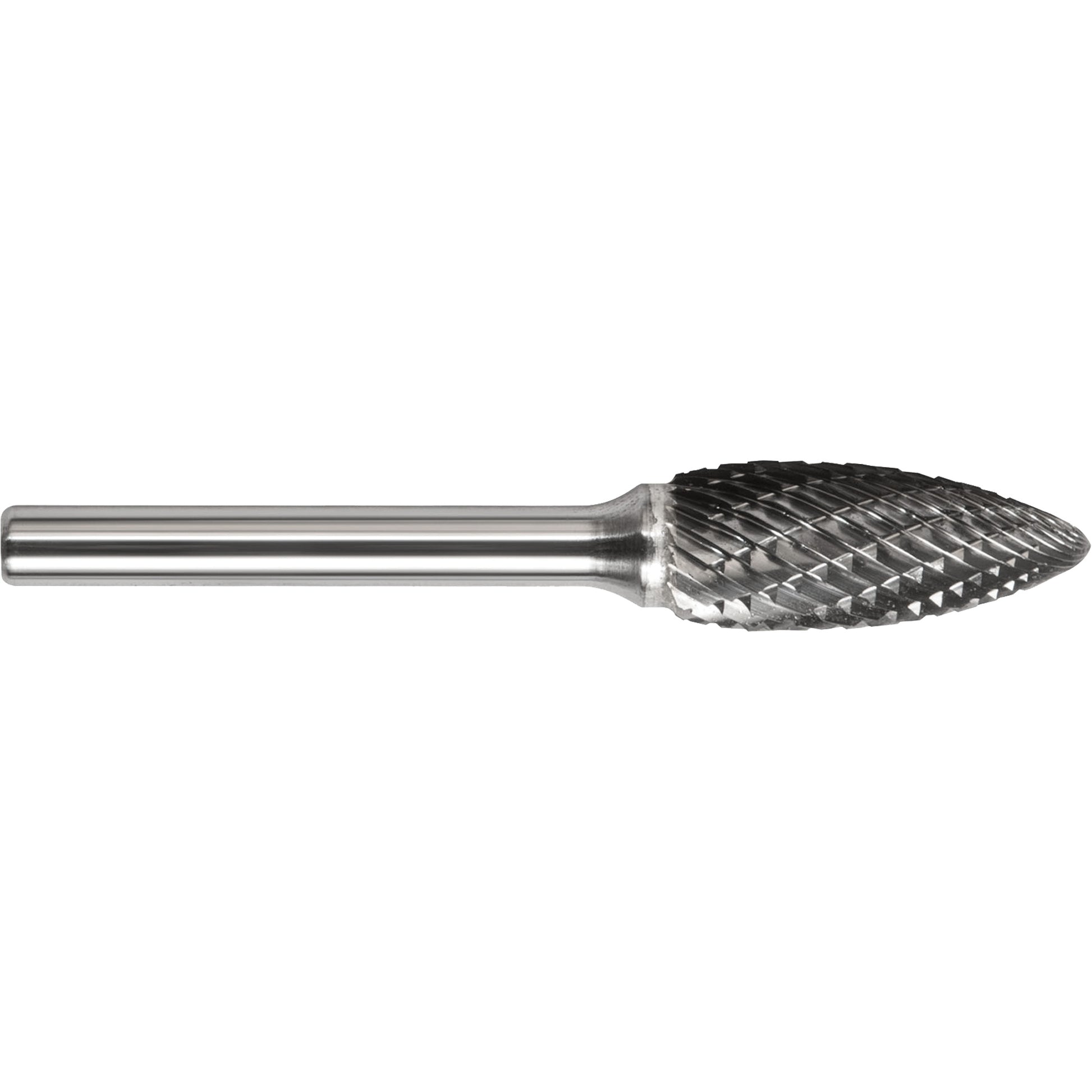 Drillco® Single Cut Flame Shaped Burr, SH-6