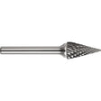 Drillco® Double Cut Pointed Cone Burr, SM-2