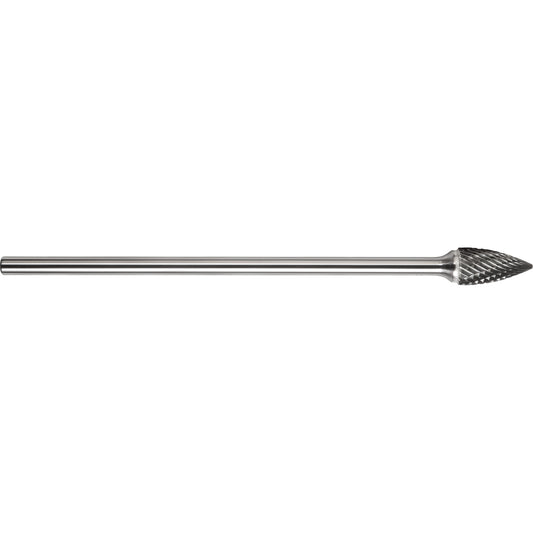Drillco® Single Cut Flame Shaped Burr, SG-1L6