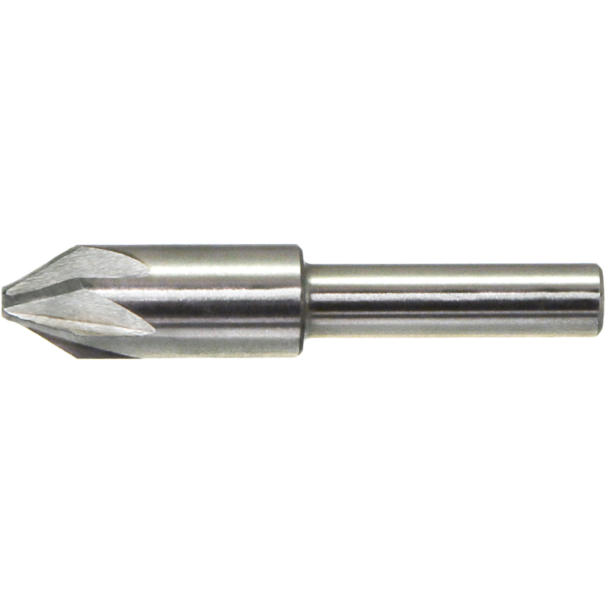 Drillco® Chatterless Countersink, 1/4", High Speed Steel, 90° Angle, 6 Flutes