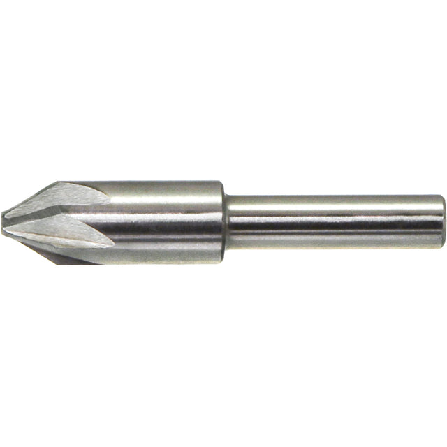 Drillco® Chatterless Countersink, 1/4", High Speed Steel, 90° Angle, 6 Flutes