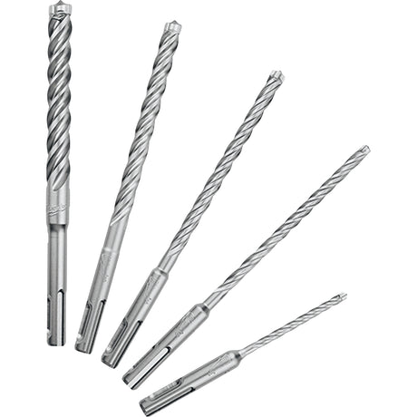 MX4™ 4-Cutter Rotary Hammer Drill Bit Kit, 5 Pieces, Carbide