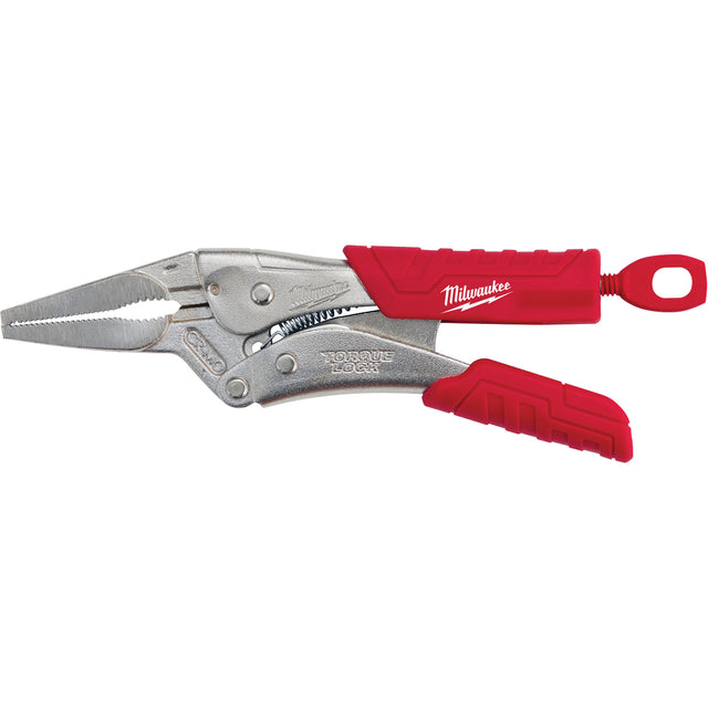 Torque Lock™ Locking Pliers with Grip, 6" Length, Long Nose