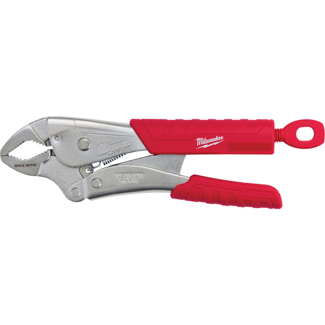 Torque Lock™ MaxBite™ Locking Pliers, 10" Length, Curved Jaw