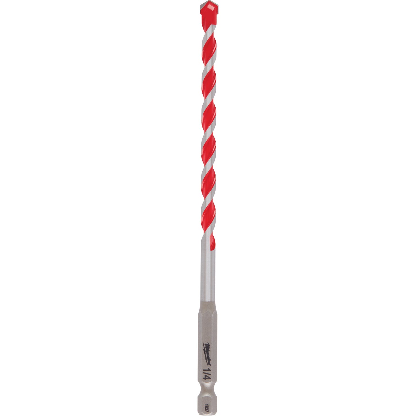 Shockwave™ Hammer Drill Bit, 1/4", Hex Shank, Carbide