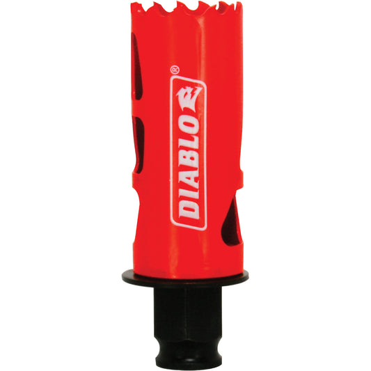 Hole Saw, 1-1/8", 2-3/8" Depth of Cut, Bi-Metal
