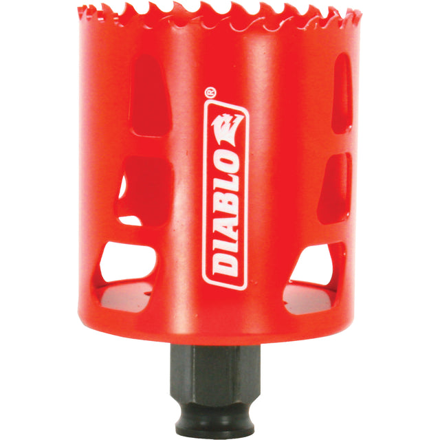 Hole Saw, 2-3/8", 2-3/8" Depth of Cut, Bi-Metal