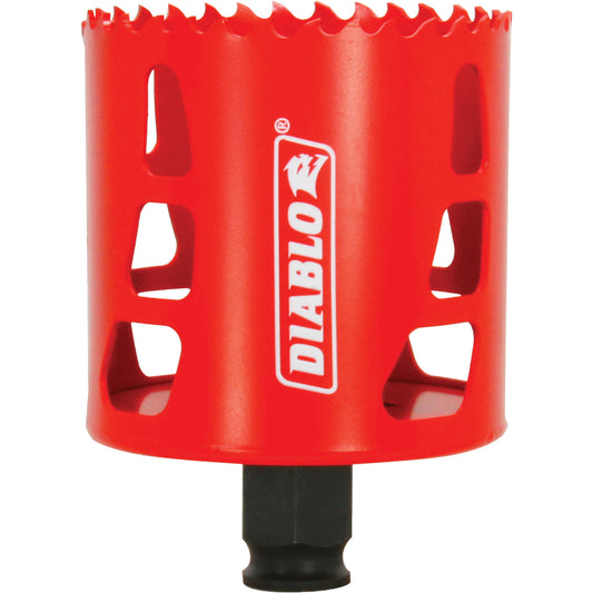 Hole Saw, 2-5/8", 2-3/8" Depth of Cut, Bi-Metal