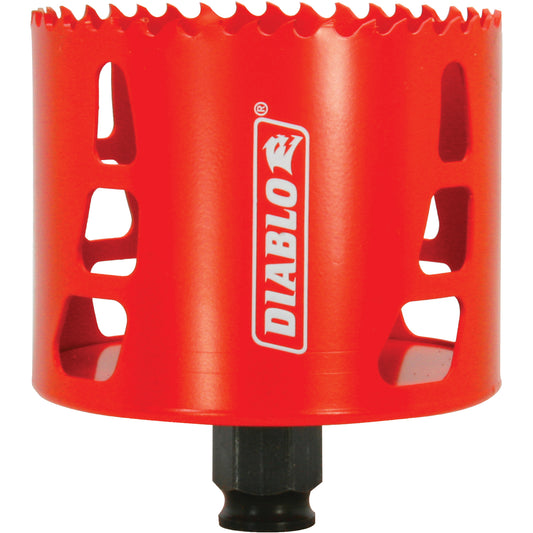 Hole Saw, 3-1/4", 2-3/8" Depth of Cut, Bi-Metal
