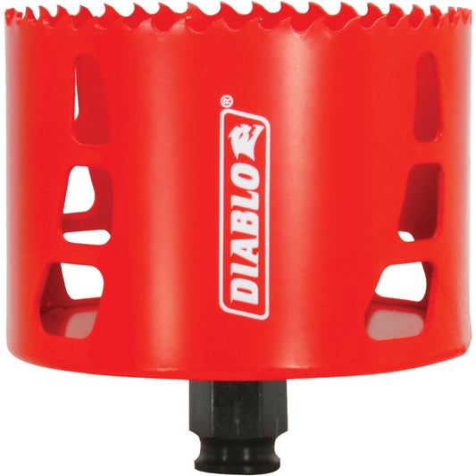 Hole Saw, 3-3/4", 2-3/8" Depth of Cut, Bi-Metal