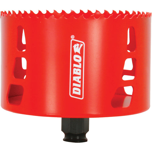 Hole Saw, 4-1/8", 2-3/8" Depth of Cut, Bi-Metal