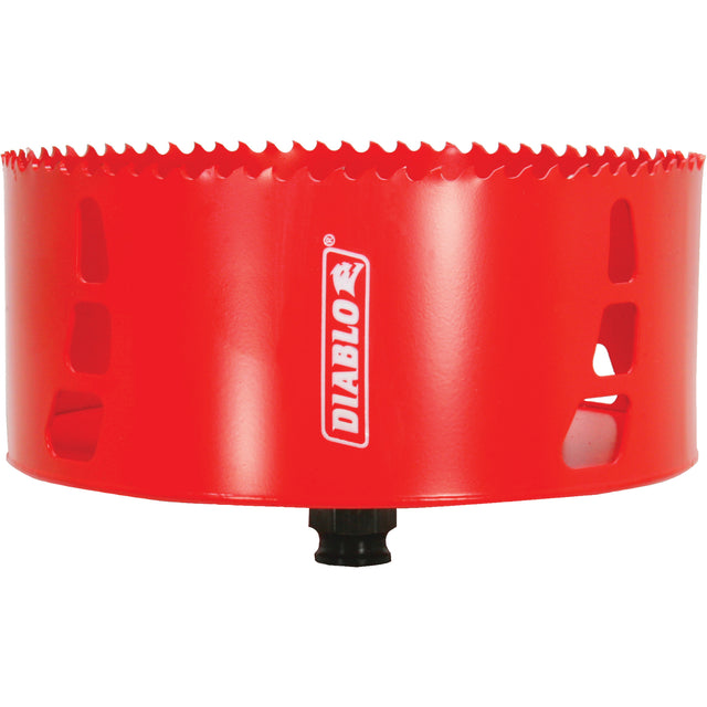 Hole Saw, 6", 2-3/8" Depth of Cut, Bi-Metal